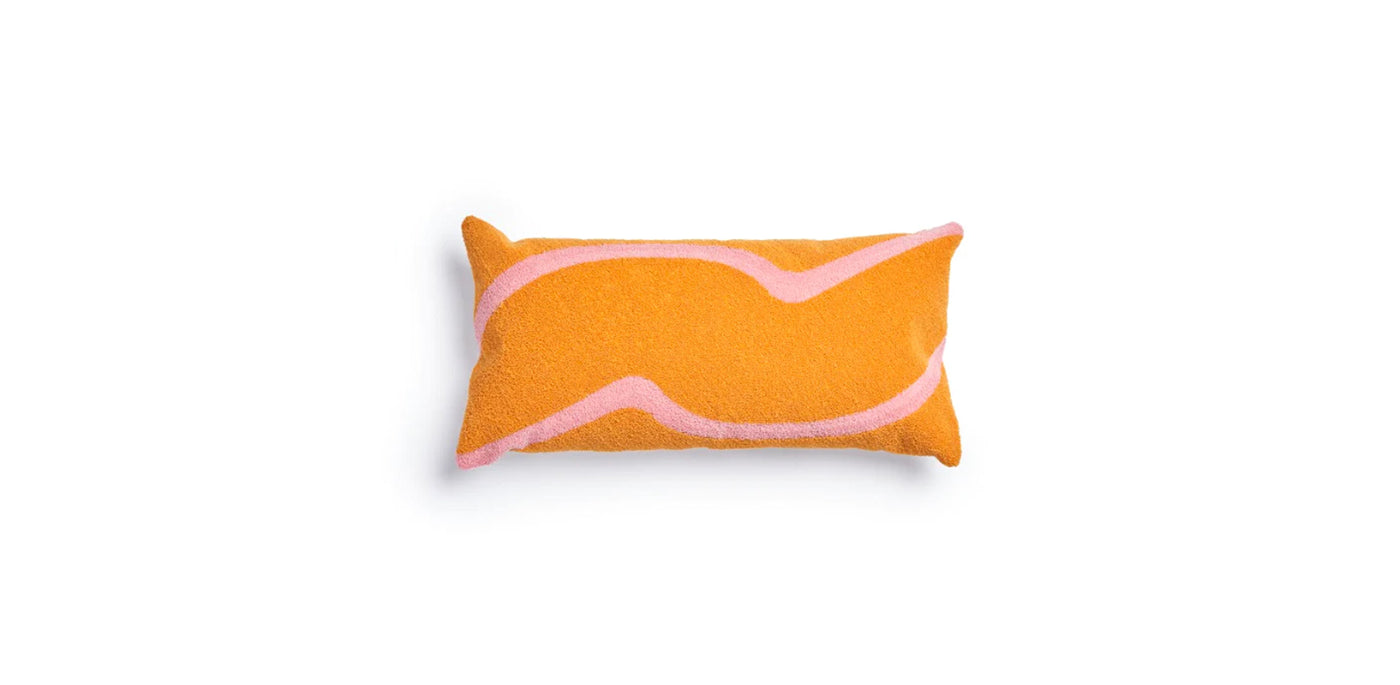 Linnéa in Mustard & Pink Cushion