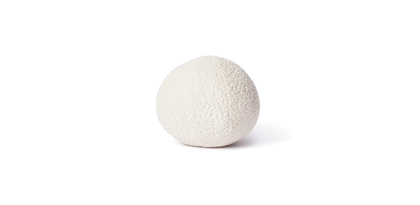 Ivory Snowball 3D Cushion