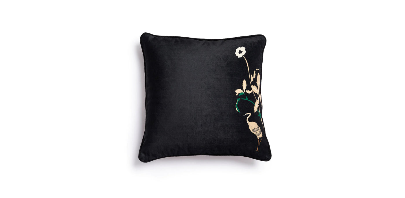 Ostrich Velvet Cushion