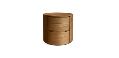 Moon Natural Veneer Night Table