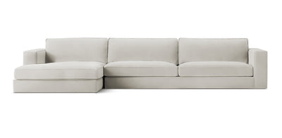 Essential 280 Velvet L-shape Sofa