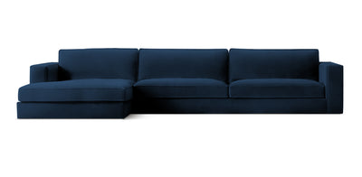 Essential 280 Velvet L-shape Sofa