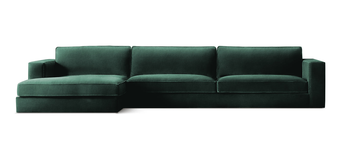 Essential 280 Velvet L-shape Sofa