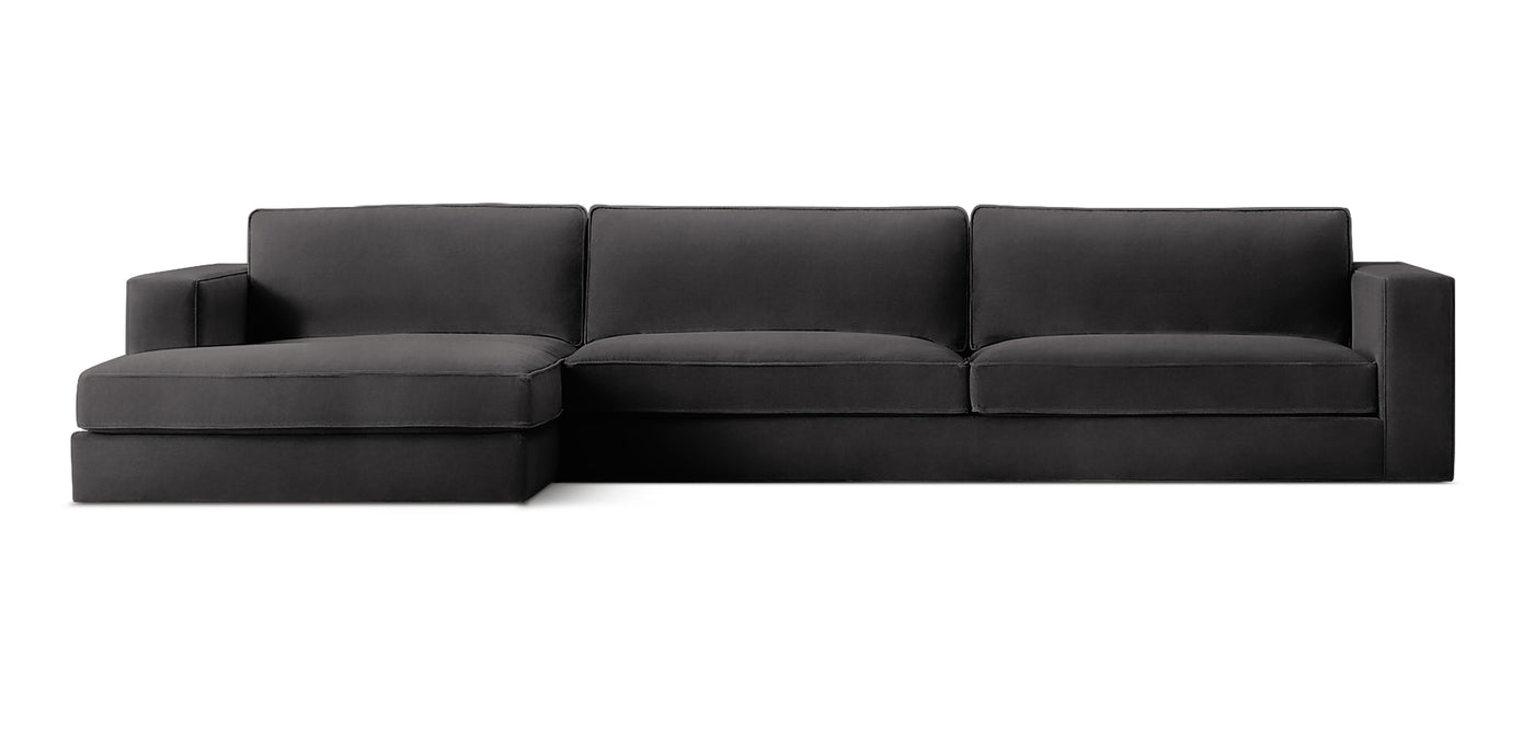 Essential 280 Velvet L-shape Sofa