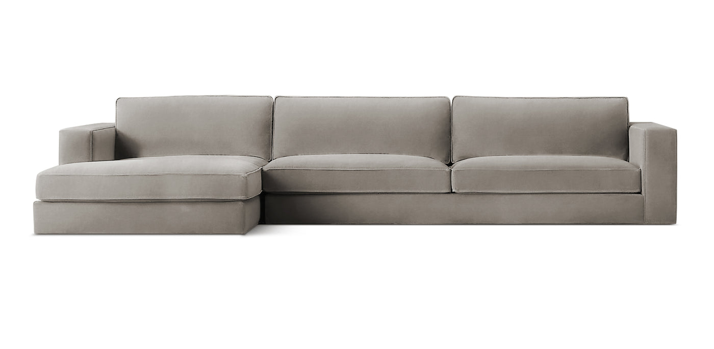 Essential 280 Velvet L-shape Sofa