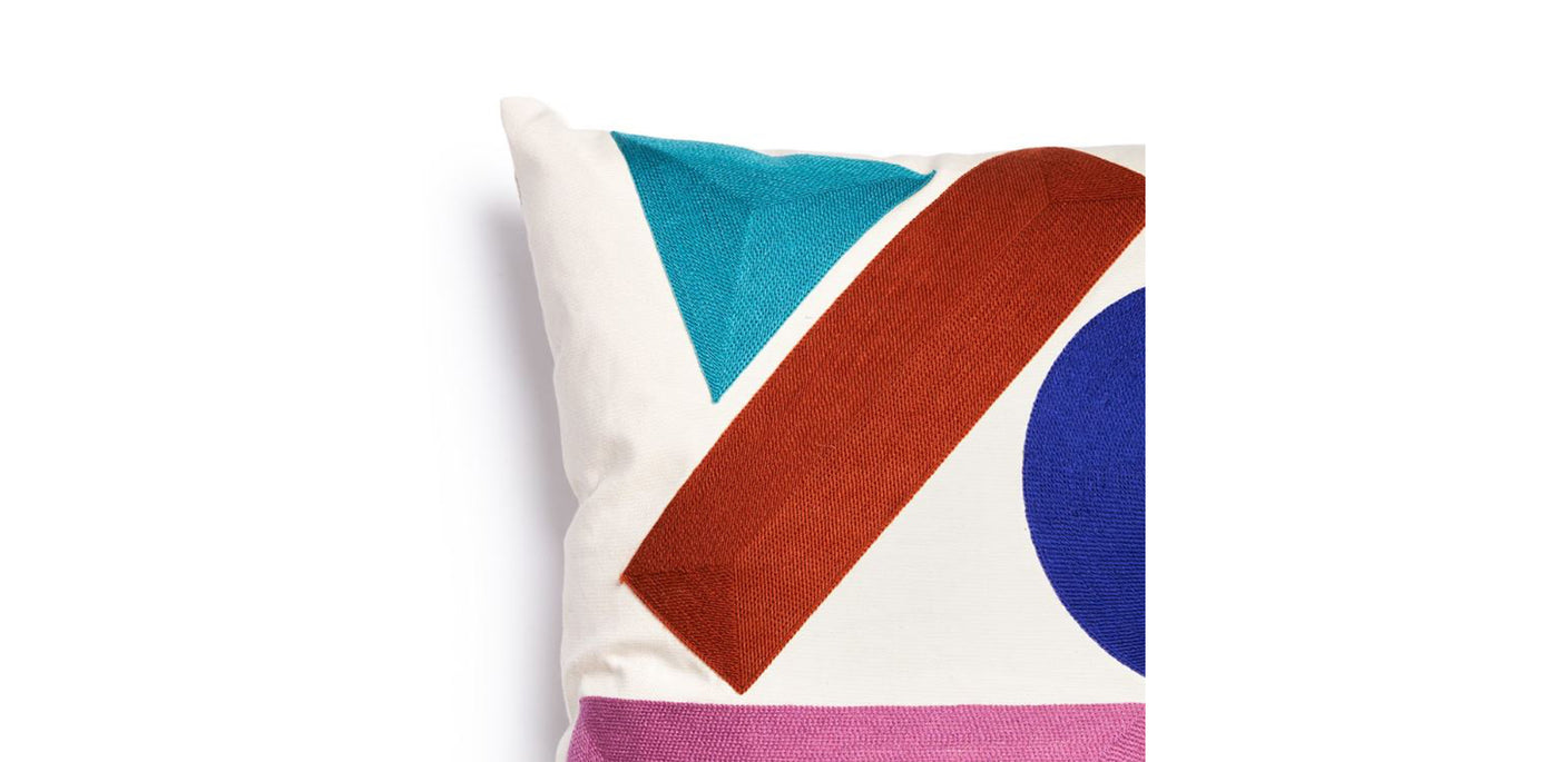 Lokke Embroidered Cushion