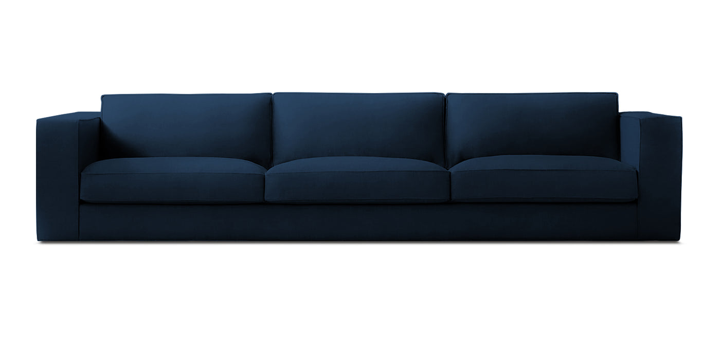 Essential Velvet 3 Seater Sofa