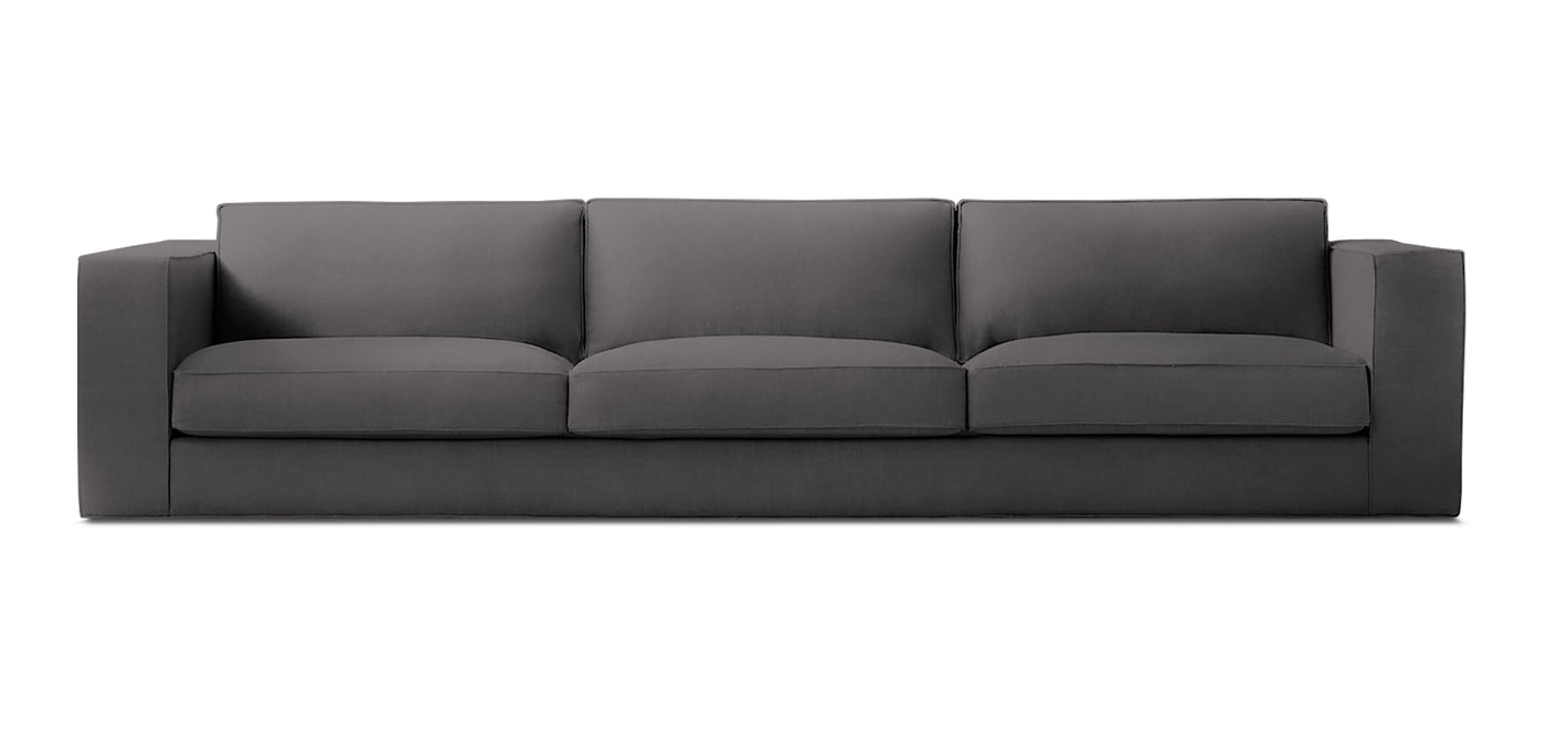 Essential Velvet 3 Seater Sofa