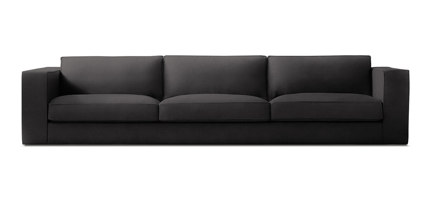 Essential Velvet 3 Seater Sofa