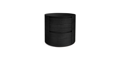 Moon Natural Veneer Night Table