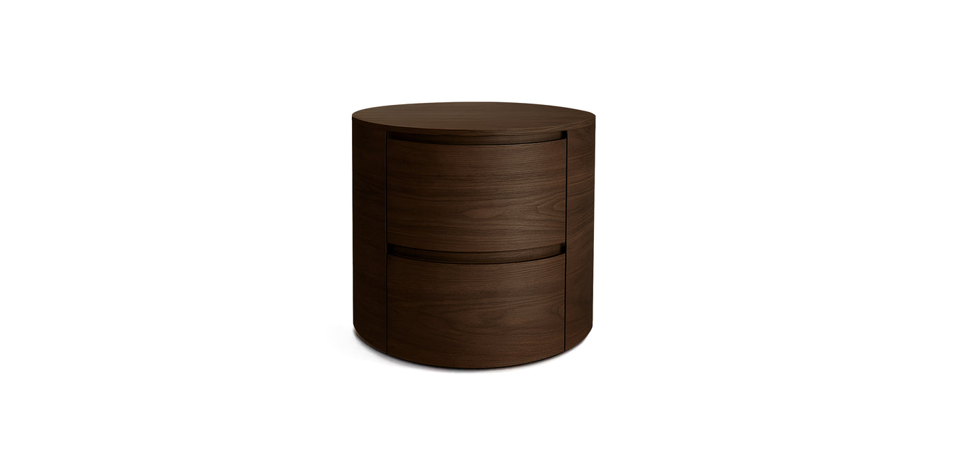 Moon Natural Veneer Night Table