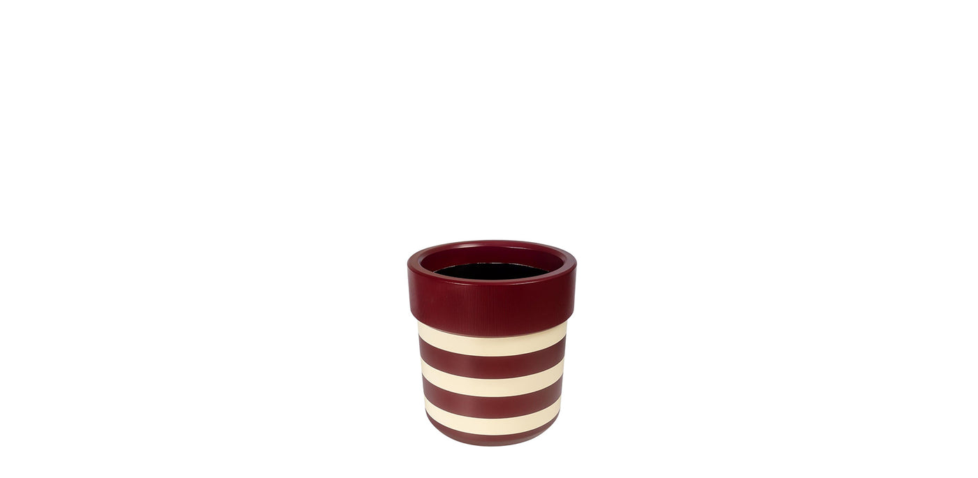 The Cranberry Stripe Pot Ribbed