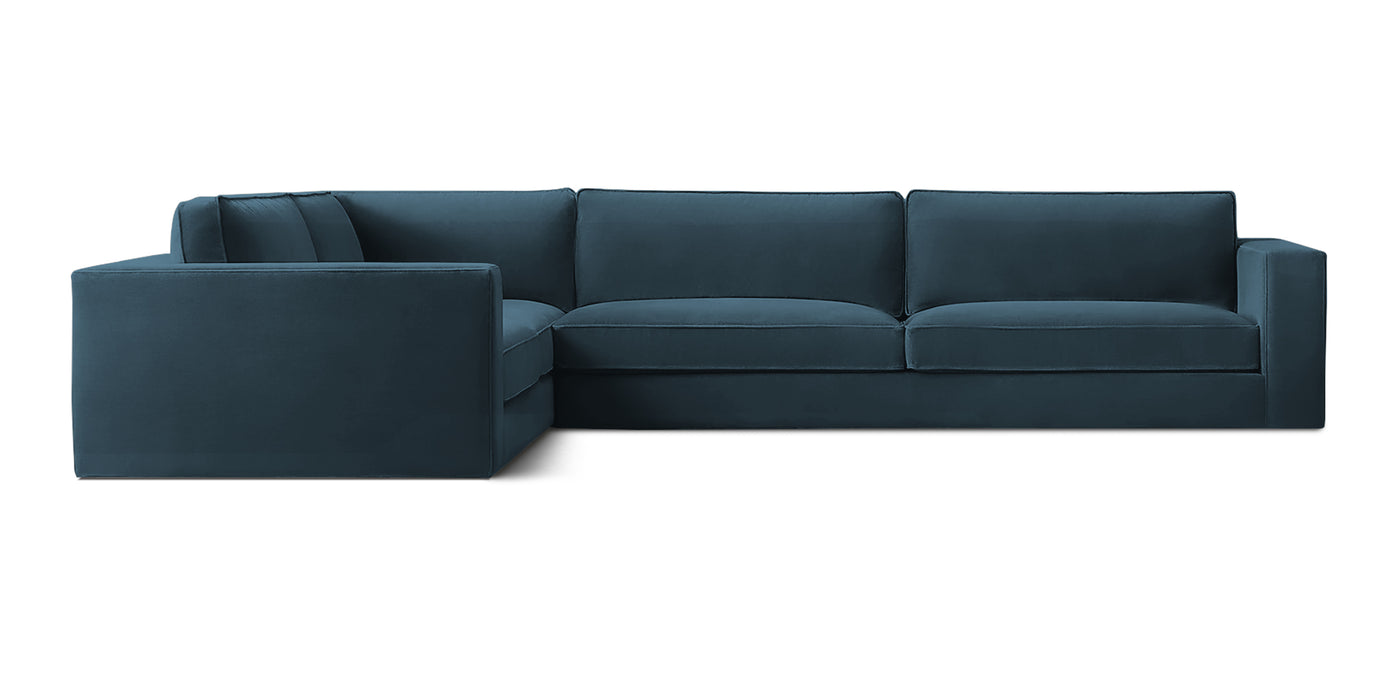 Essential 275 Velvet L-shape Sofa