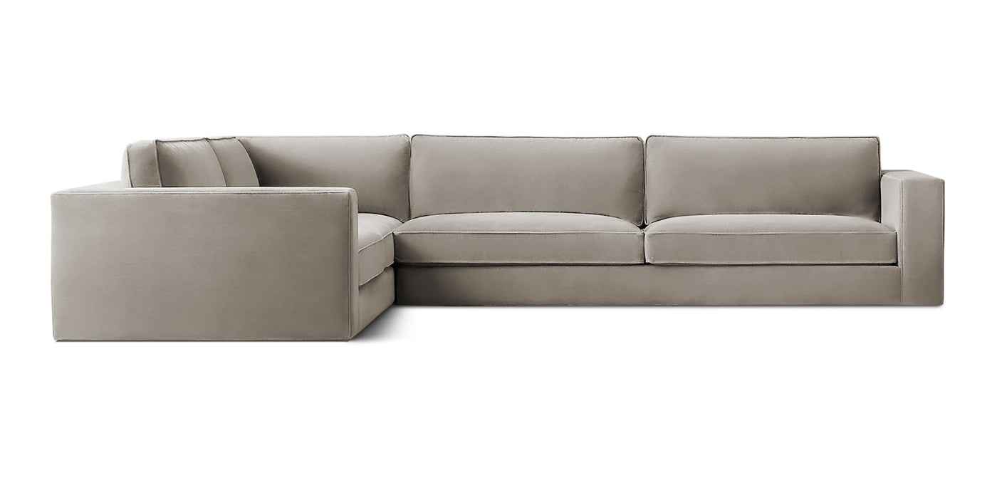 Essential 275 Velvet L-shape Sofa