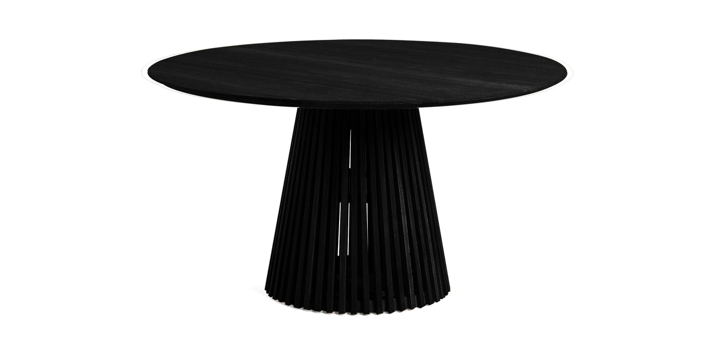 Stripes Natural Veneer Dining Table