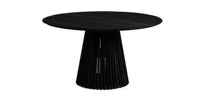 Stripes Natural Veneer Dining Table