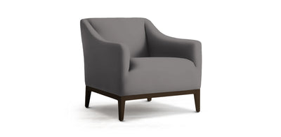 Cross Velvet Armchair