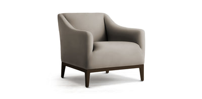 Cross Velvet Armchair