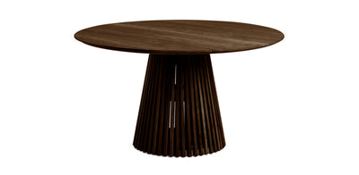 Stripes Natural Veneer Dining Table