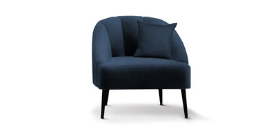 Deco Velvet Armchair