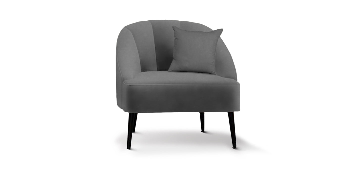 Deco Velvet Armchair