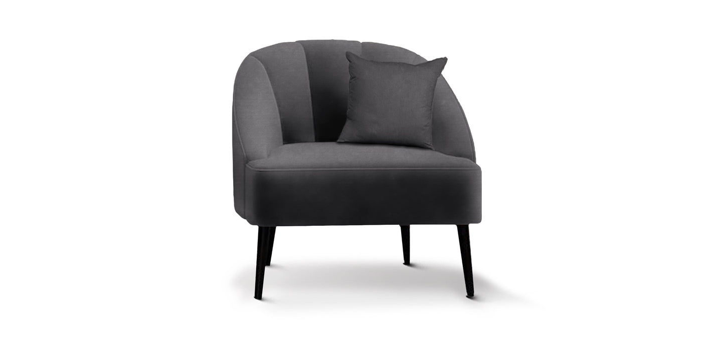 Deco Velvet Armchair