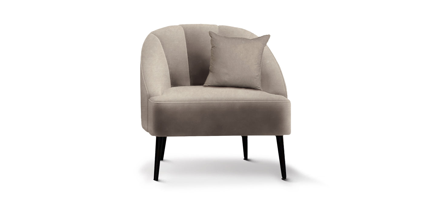 Deco Velvet Armchair