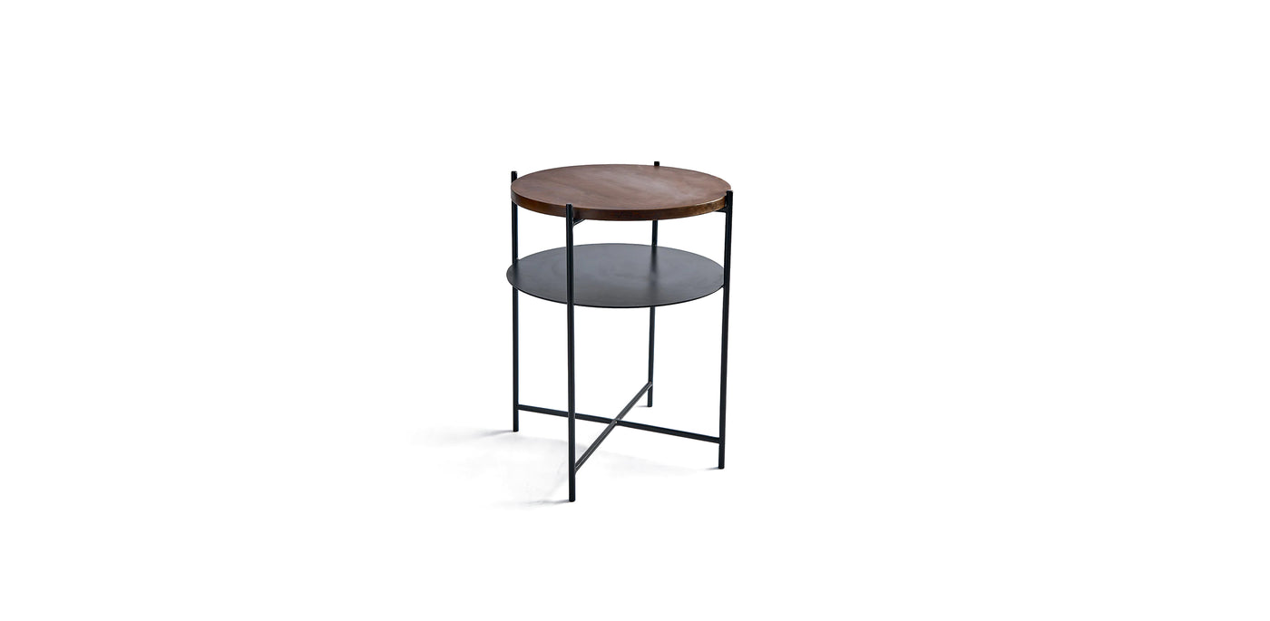 Disk Metal Side Table