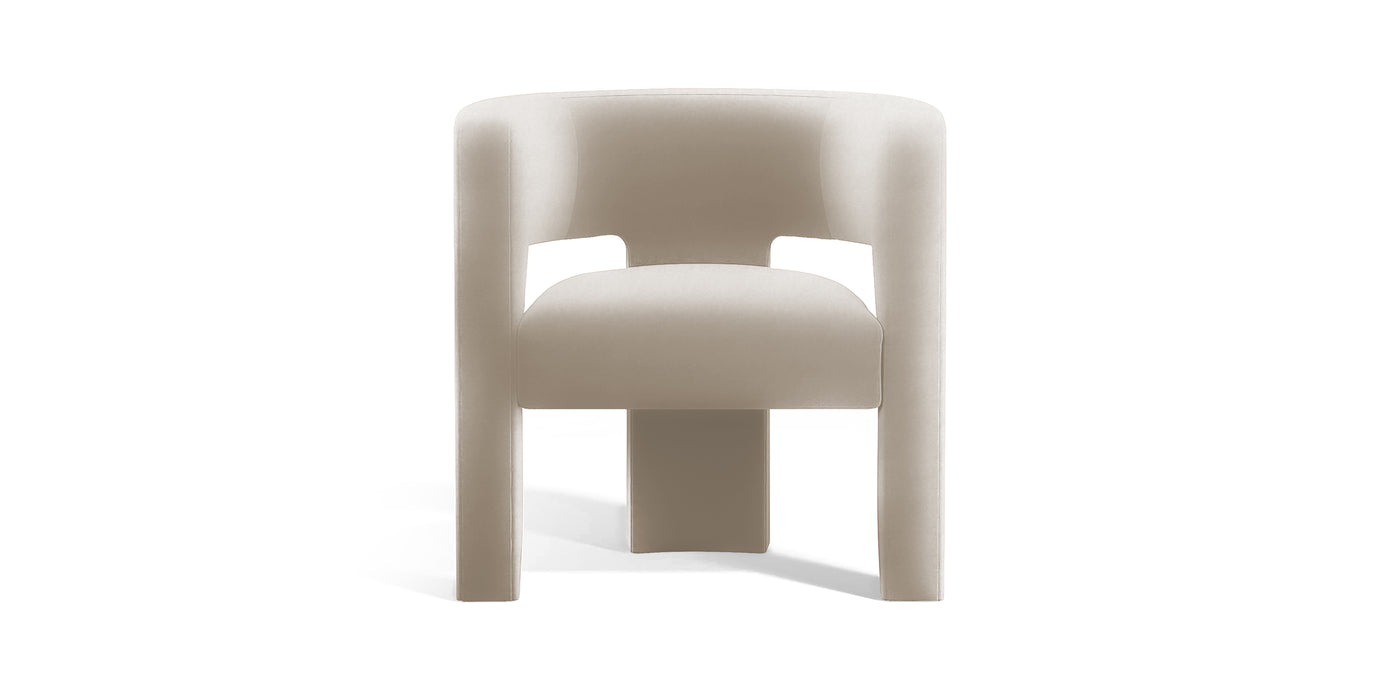 Elephant Velvet Armchair