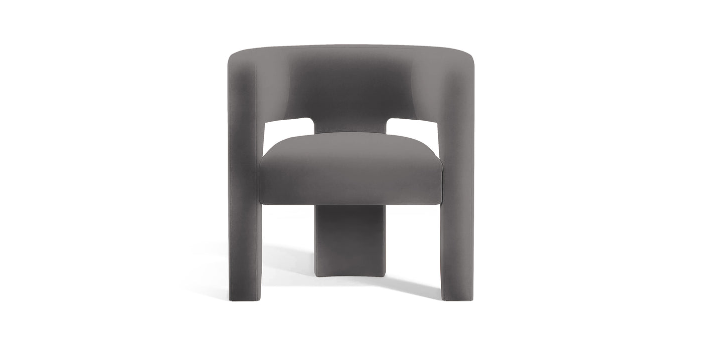 Elephant Velvet Armchair