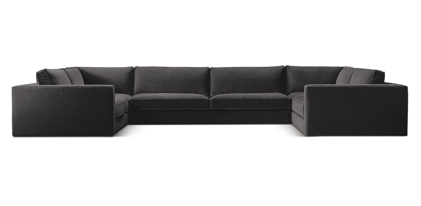 Essential 350 Velvet U-shape Sofa