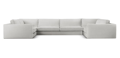 Essential 350 Linen U-shape Sofa