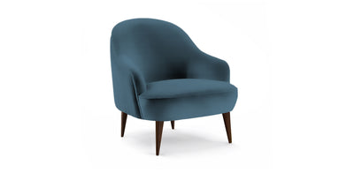 Gatsby Velvet Armchair (Without Gold Paint)