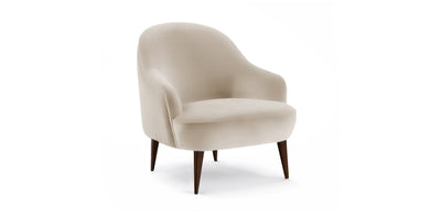 Gatsby Velvet Armchair (Without Gold Paint)