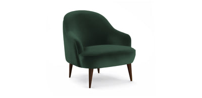 Gatsby Velvet Armchair (Without Gold Paint)