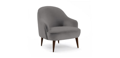 Gatsby Velvet Armchair (Without Gold Paint)