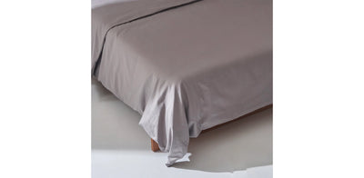 Grey Duvet Cover - Sateen Plain