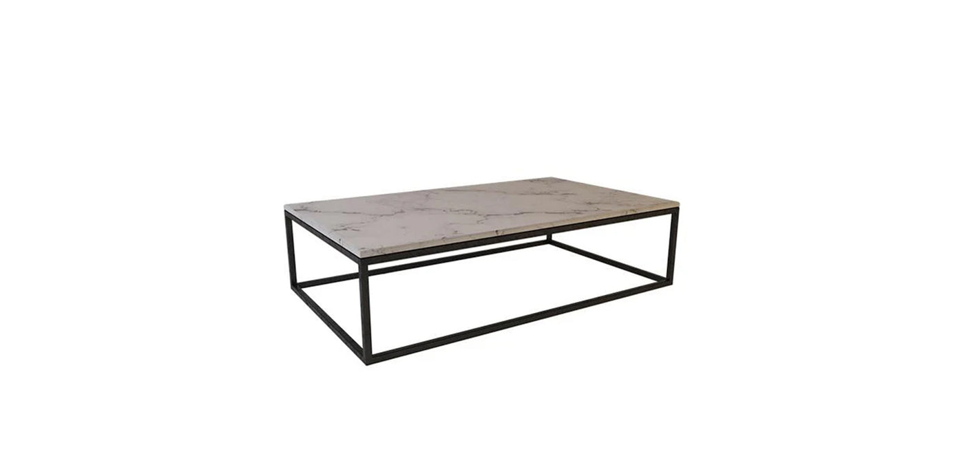 Hollow Rec Marble Table