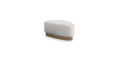 Island Medium Linen Pouf