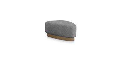 Island Medium Linen Pouf