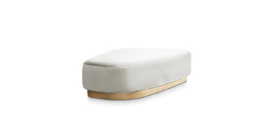 Island Big Velvet Pouf