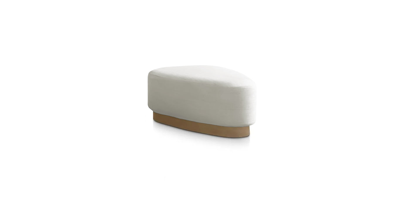 Island Medium Velvet Pouf