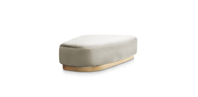 Island Big Velvet Pouf