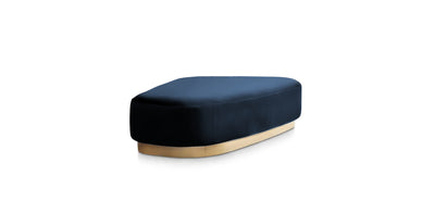 Island Big Velvet Pouf