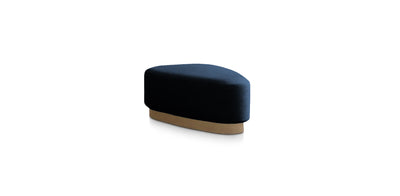 Island Medium Velvet Pouf