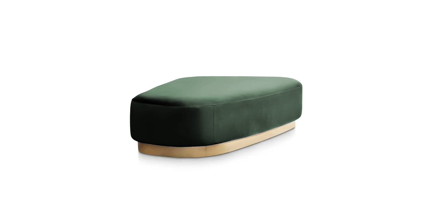 Island Big Velvet Pouf