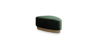 Island Medium Velvet Pouf