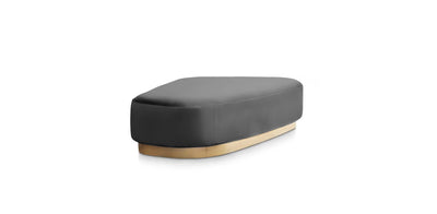 Island Big Velvet Pouf