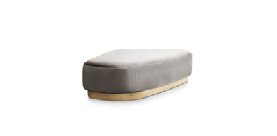 Island Big Velvet Pouf