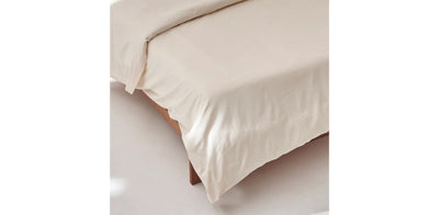 Ivory Duvet Cover - Percale Plain